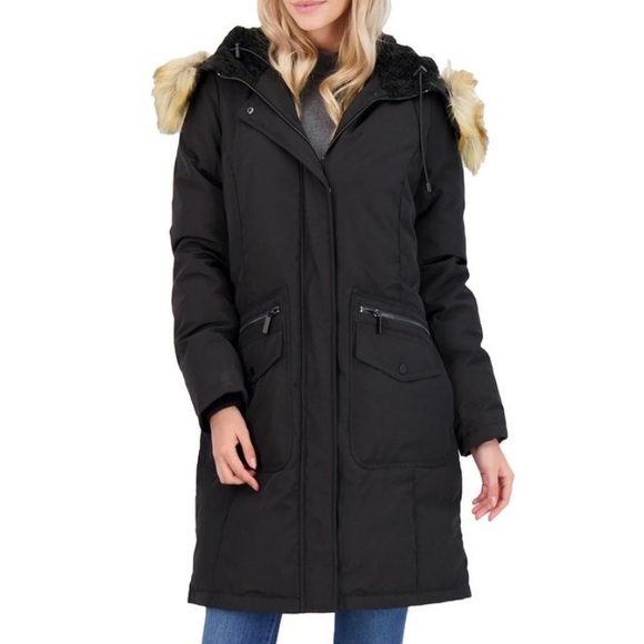 FRENCH CONNECTION Down Winter Parka Coat - Picture 1 of 15